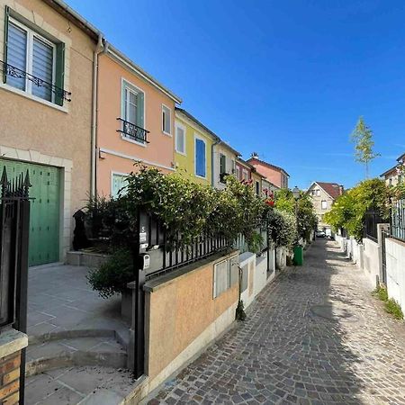 Charming Townhouse With Garden In The City Of Love باريس المظهر الخارجي الصورة