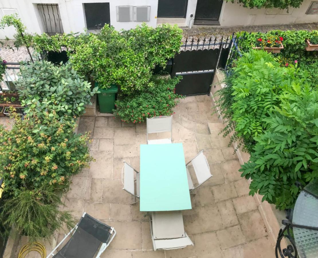 Charming Townhouse With Garden In The City Of Love باريس المظهر الخارجي الصورة